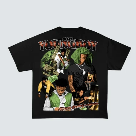 Legget Oversized T-Shirt - NBA Young Boy
