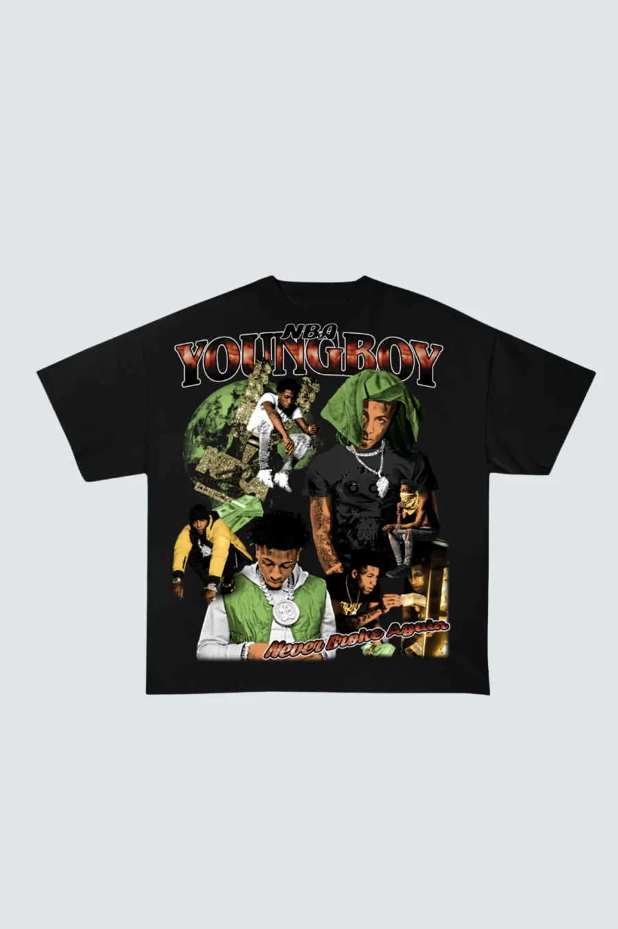 Legget Oversized T-Shirt - NBA Young Boy