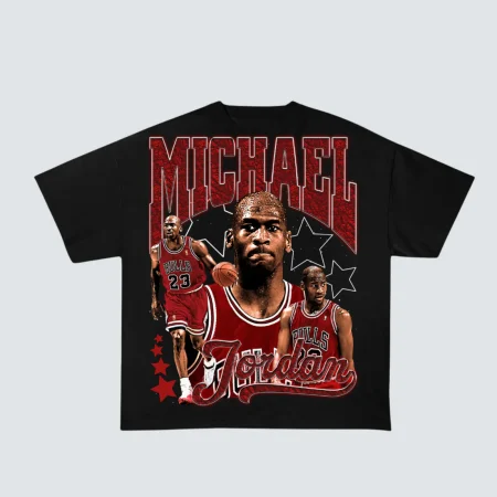 Legget Oversized T-Shirt - Michael Jordan - "Chicago Bulls"