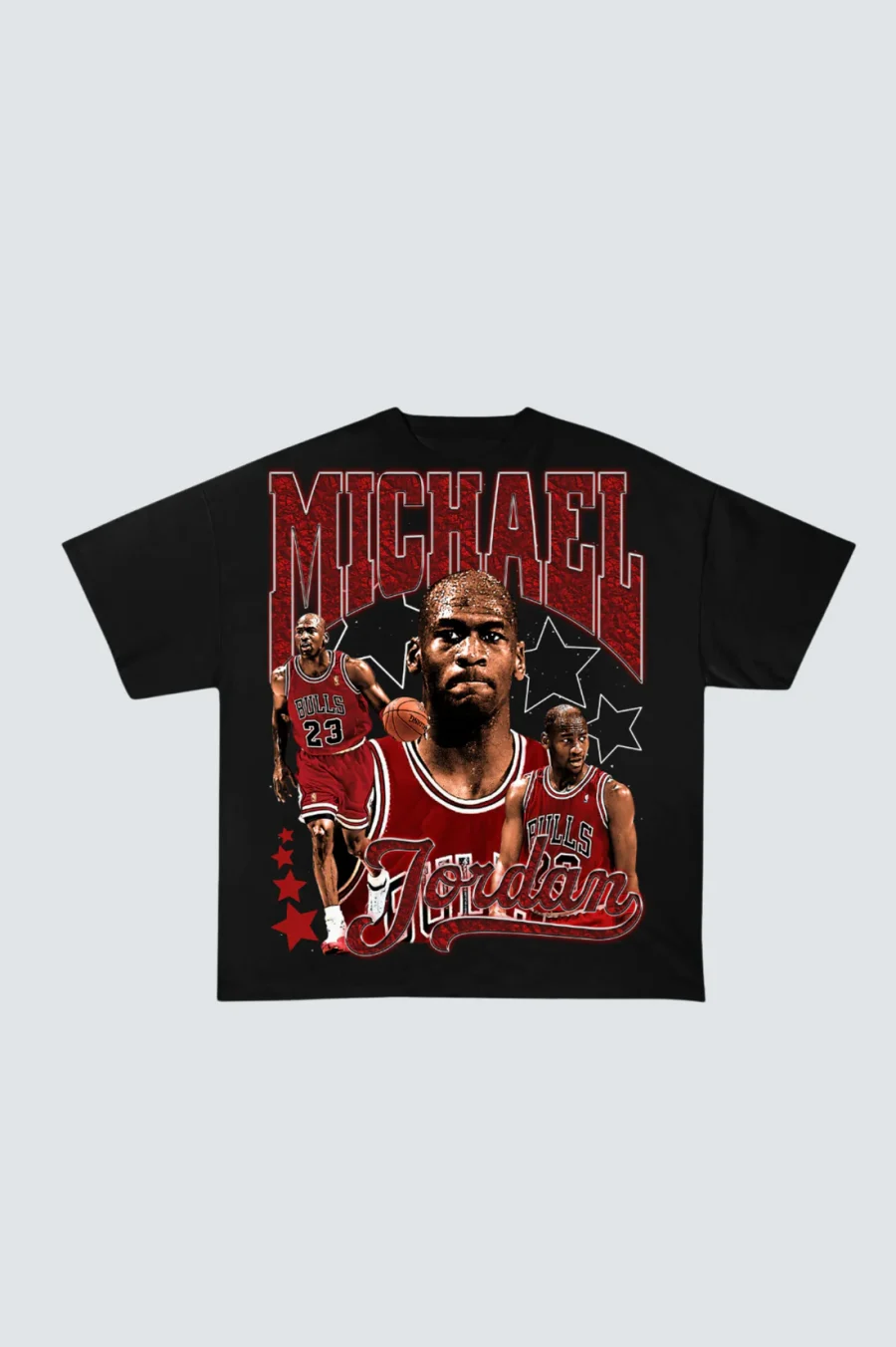 Legget Oversized T-Shirt - Michael Jordan - "Chicago Bulls"