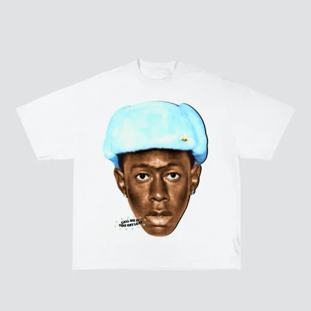 Legget Oversized T-Shirt - Tyler the Creator - White
