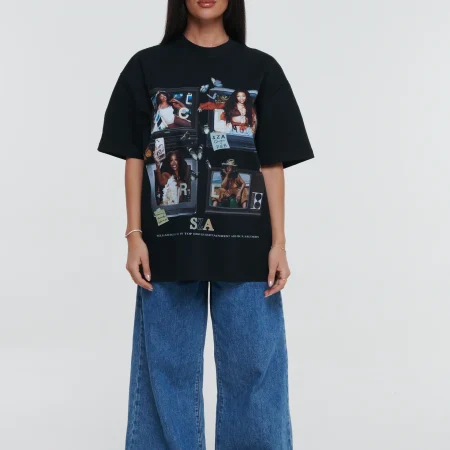 Legget Oversized T-Shirt - SZA Queen of R&B