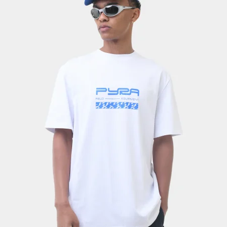 Pyra - Field EQ Tee - White